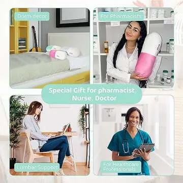 Erullahome Pill Pillow - Fun Gift for Healthcare Workers