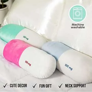 Erullahome Pill Pillow - Fun Gift for Healthcare Workers