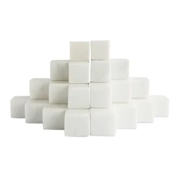 Bloomingville Decorative White Marble Bookends, Set of 2