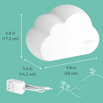PureBaby Cloud Humidifier - Mist & Night Light for Babies