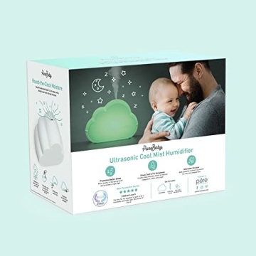 PureBaby Cloud Humidifier - Mist & Night Light for Babies