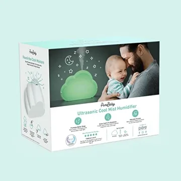 PureBaby Cloud Humidifier - Mist & Night Light for Babies