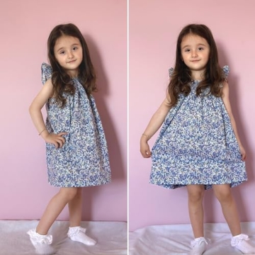 Adorable Floral Print Sundress for Baby Girls