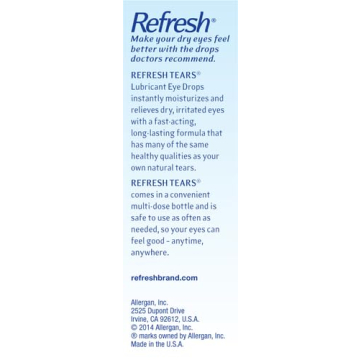 Refresh Tears PF Preservative-Free Eye Drops 2 Pack