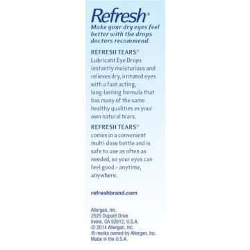 Refresh Tears PF Preservative-Free Eye Drops 2 Pack