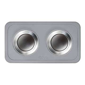 Ono Good Bowl Double Feeder for Small Pets - No Spill Feeding