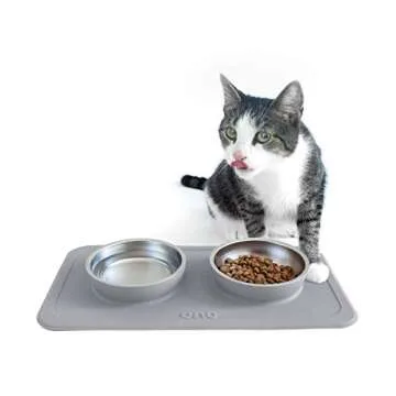 Ono Good Bowl Double Feeder for Small Pets - No Spill Feeding