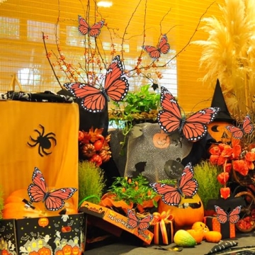 Monarch Butterfly Decoration Set - Versatile 12 Pcs for Home and Event Decor