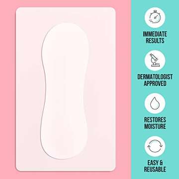 SiO Beauty NeckLift - Neckline Anti-Wrinkle Patch - Overnight Smoothing Silicone Patches For Neck Wrinkles, Fine Lines And Turkey Neck