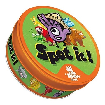Spot It! Junior Animals Card Game for Kids 4+