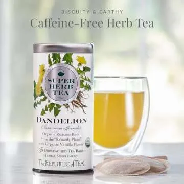 The Republic of Tea Organic Dandelion SuperHerb Tea - 36 Tea Bags
