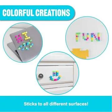 KOMARC GAMES StickiKubes - Mini Sticky Blocks for Kids