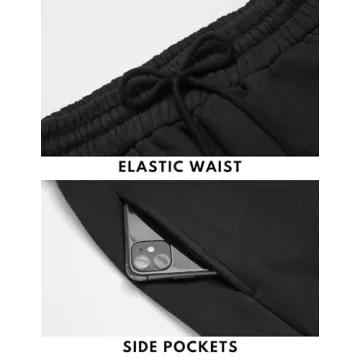 Women's Fleece Lined Winter Sweatpants Cozy Joggers