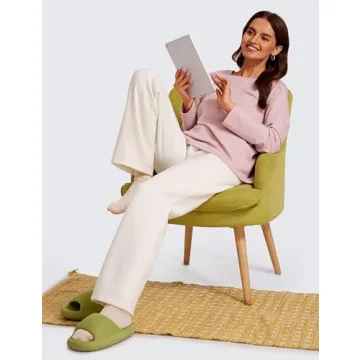 CRZ YOGA Fleece Lined Women Sweatpants for Cozy Comfort