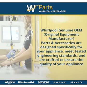 Whirlpool W11603810 W11416363 OEM Part-Replaces W11197948 Dishwasher Pump and Motor Assembly, Black