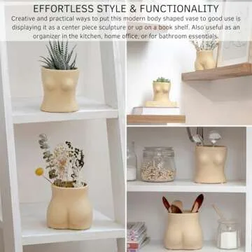 Ceramic Plant Pot with Drainage for Stylish Decor