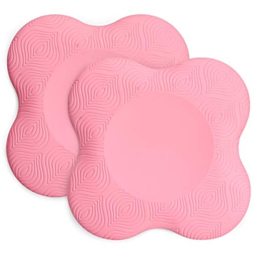 TOBWOLF 2PCS Yoga Knee Pad, Anti Slip Foam Yoga Kneeling Mat, Comfortable Yoga Support Pad, Exercise...