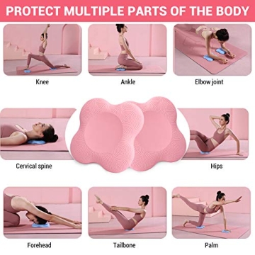 TOBWOLF Yoga Knee Pads for Joint Protection and Comfort