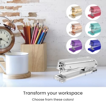 OfficeGoods Acrylic Stapler - Stylish and Functional