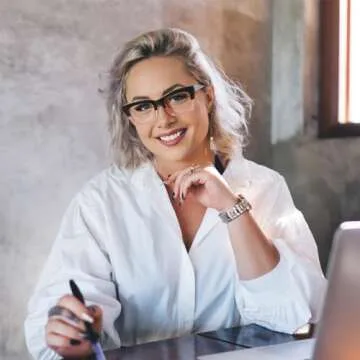 ZEHEXA Reading Glasses for Women Blue Light Blocking Glasses Filter UV Square Readers Glasses for Me...
