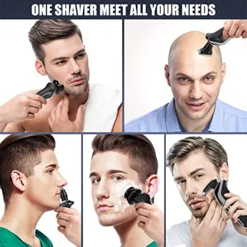 BestMal 5 in 1 Electric Shaver Razor for Men