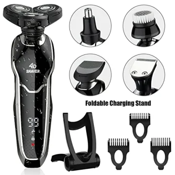 BestMal 5 in 1 Electric Shaver Razor for Men