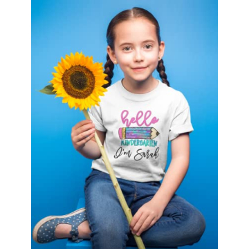 Hello Kindergarten T-Shirt - Personalized Gift for Kids