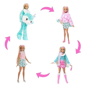 Barbie Cutie Reveal Advent Calendar with Surprises for Kids