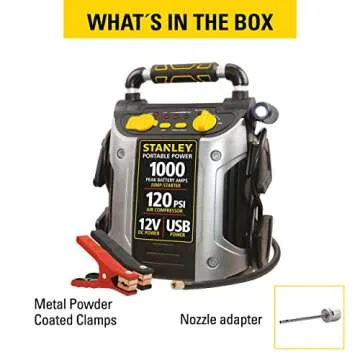 STANLEY J5C09 Power Station: Ultimate Jump Starter & More