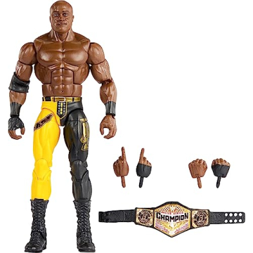 Mattel WWE Bobby Lashley Elite Collection Action Figure - 6 Inch, Highly Detailed