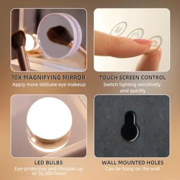 Elevate Your Beauty with Hansong Vanity Mirror