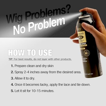 EBIN NEW YORK Wonder Lace Bond Adhesive Spray for Perfect Hold