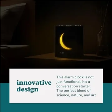 Homedics Moon Dream Sound Machine Bluetooth Alarm Clock