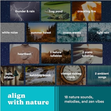 Homedics Moon Dream Sound Machine Bluetooth Alarm Clock