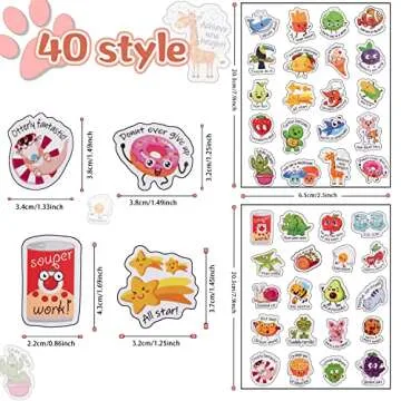 800pcs Teacher Stickers Classroom Stickers Motivational Stickers for Kids