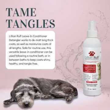 Lillian Ruff Dog Whitening Shampoo & Conditioner Set 2-in-1