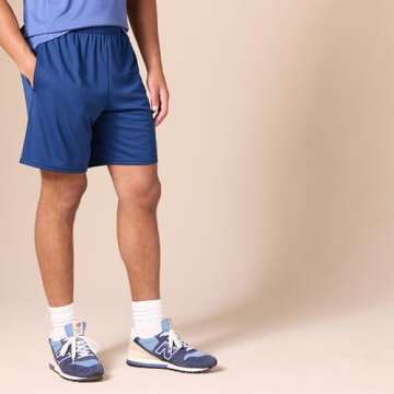 Amazon Essentials Men's Performance Tech Loose-Fit Shorts, Pack of 2