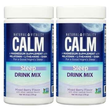 Natural Vitality Natural Calm Specifics Calmful Sleep (Wildberry Flavor), 2 Pack