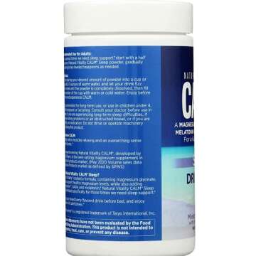 Natural Vitality Natural Calm Specifics Calmful Sleep (Wildberry Flavor), 2 Pack