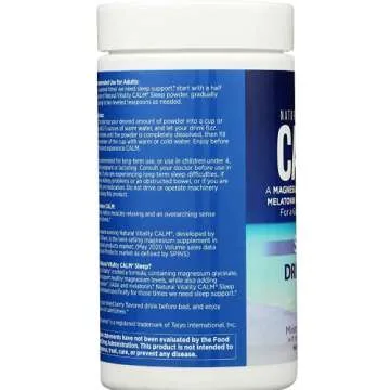 Natural Vitality Natural Calm Specifics Calmful Sleep (Wildberry Flavor), 2 Pack