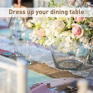 Versatile 20 Yard 2 Inch Burlap Ribbon for Crafts