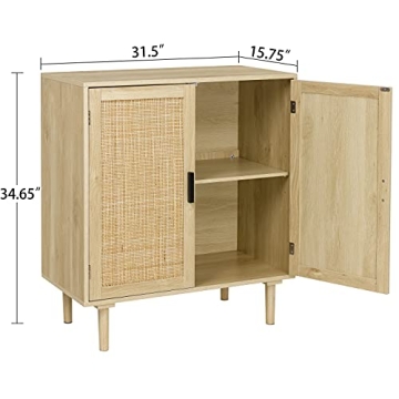 Stylish Finnhomy Sideboard Buffet Cabinet for Versatile Storage
