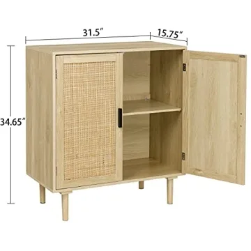 Stylish Finnhomy Sideboard Buffet Cabinet for Versatile Storage