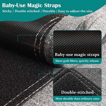 Zeaxuie Baby-Use-Grade Dog Anxiety Vest, Breathable Dog Jacket Wrap for Thunderstorm, Travel, Fireworks, Vet Visits- Calming Coat for Small, Medium & Large Dogs-M-Gray