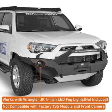 Hooke Road Discovery Bumper for 2014-2024 Toyota 4Runner