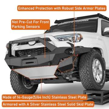 Hooke Road Discovery Bumper for 2014-2024 Toyota 4Runner