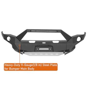 Hooke Road Discovery Bumper for 2014-2024 Toyota 4Runner