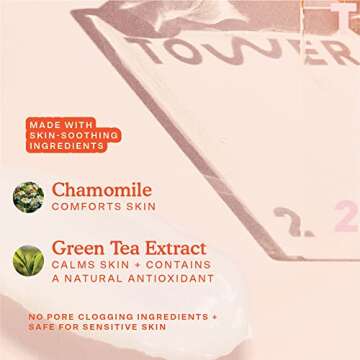 Tower 28 Beauty SuperDew Shimmer-Free Highlight Balm - for Sensitive Skin, Non-Irritating, Cruelty Free, Vegan Makeup - Dewy Cream Highlighter - Color: NO SHADE