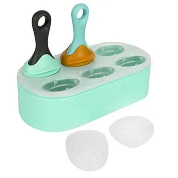 Boon PULP Silicone Feeder Freezer Tray — Includes Silicone Tray and Lid with 2 PULP Silicone Baby ...