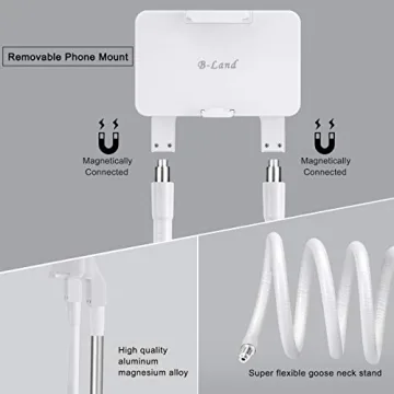 B-Land Universal Cell Phone Holder for Hands-Free Viewing